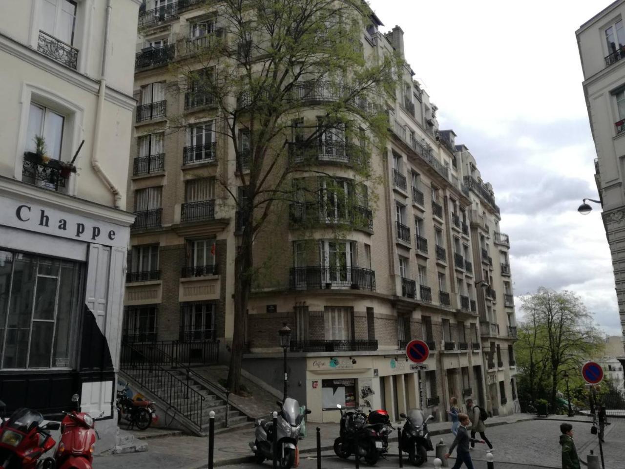 Appartement Montmartre Chappe Paris Extérieur photo