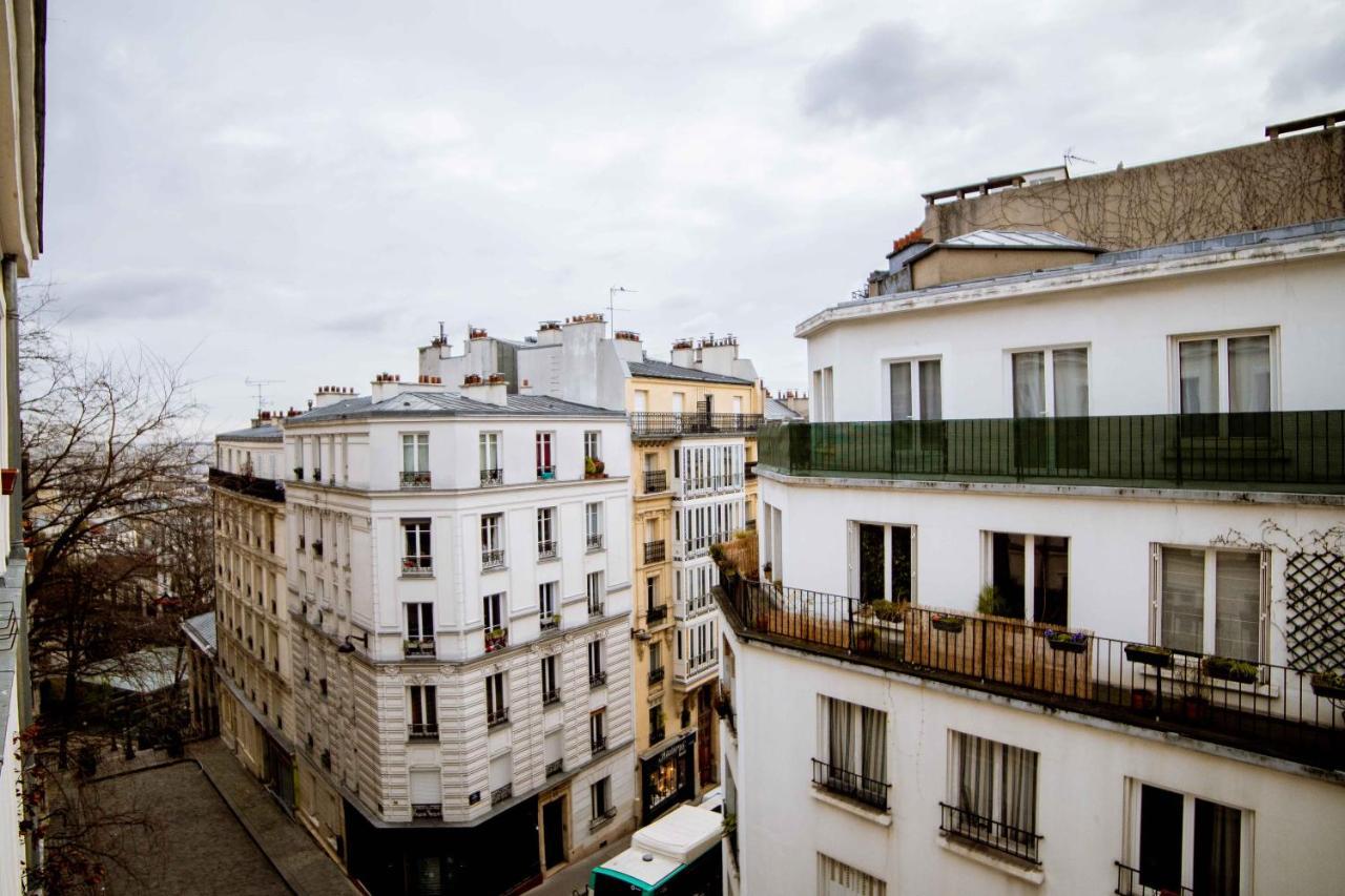 Appartement Montmartre Chappe Paris Extérieur photo