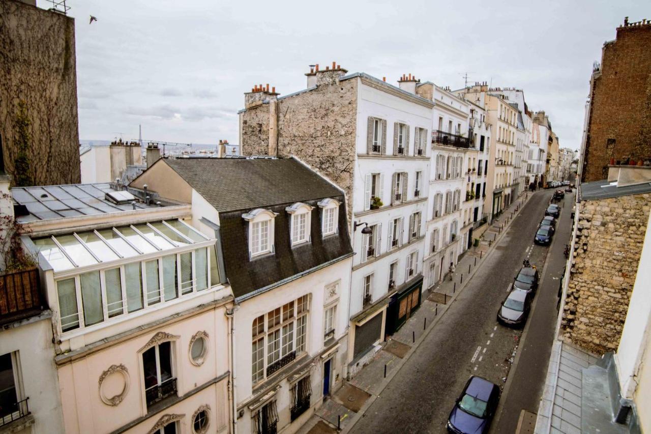 Appartement Montmartre Chappe Paris Extérieur photo